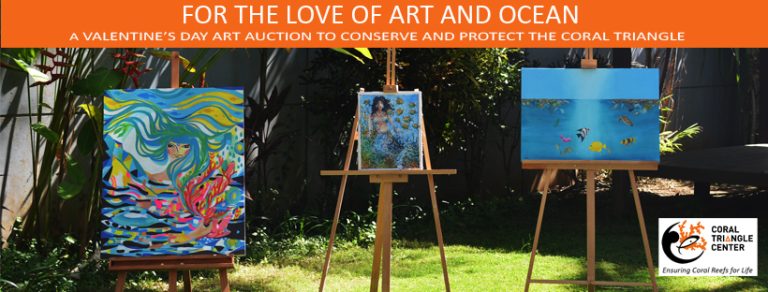 For the Love of Art and Ocean: A Valentine’s Day Art Auction to Protect and Conserve the Coral Triangle