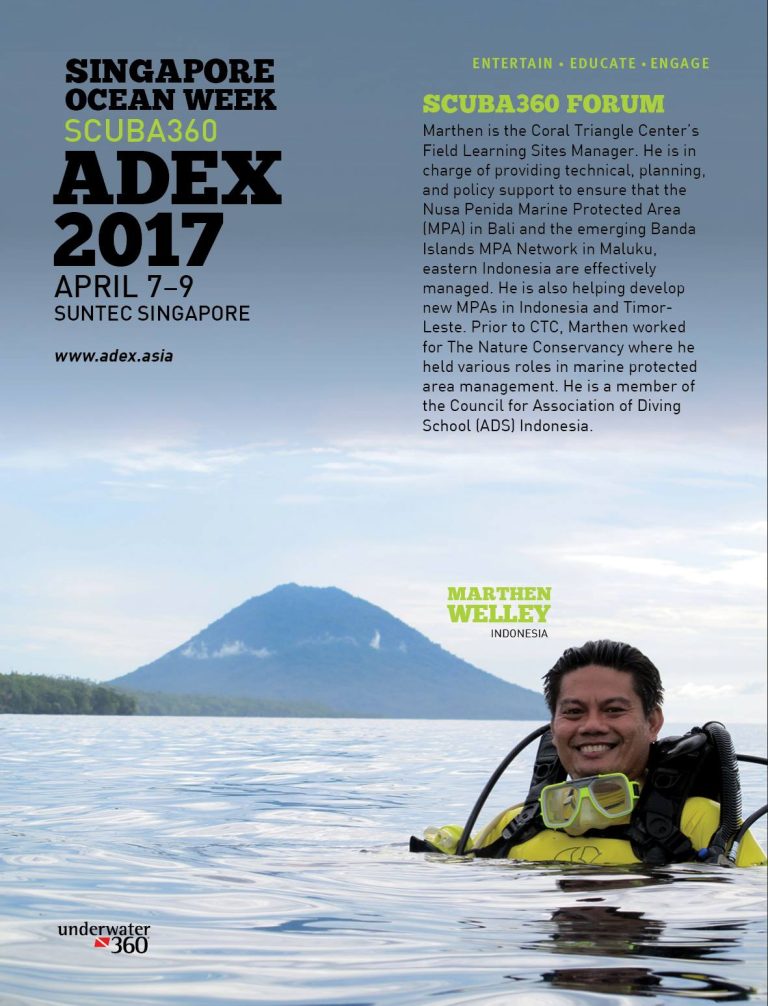 Coral Triangle Center at the Asia Dive Expo in Singapore!