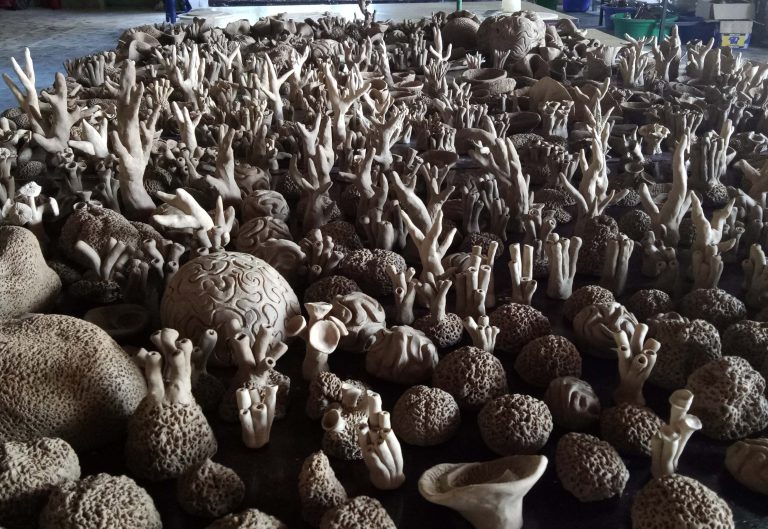 CTC Kicks-Off Coral Wall Project with Ceramic Art Workshop in Bali