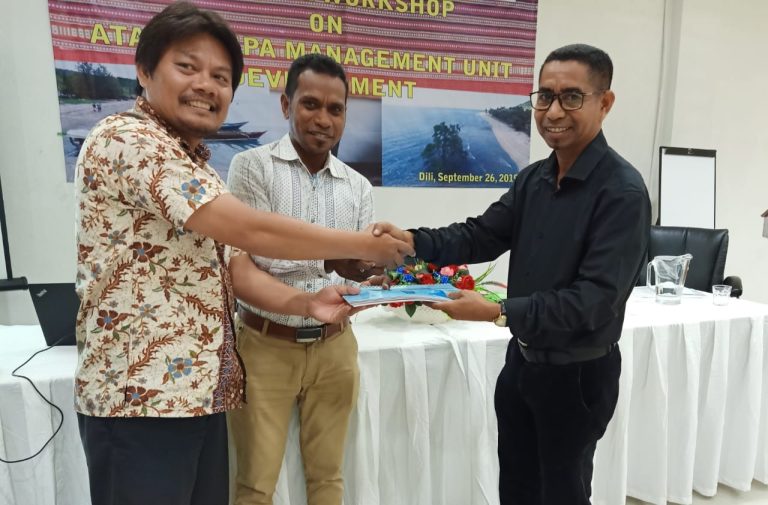 Finalizing the Atauro Island MPA Management Plan