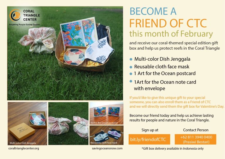 Become a Friend of CTC and Get our Colourful Coral Gift Box; A perfect gift this Valentine’s Day