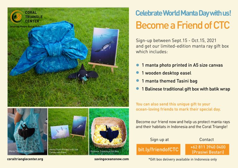 Become A Friend of CTC, Become A Friend of Manta Rays!