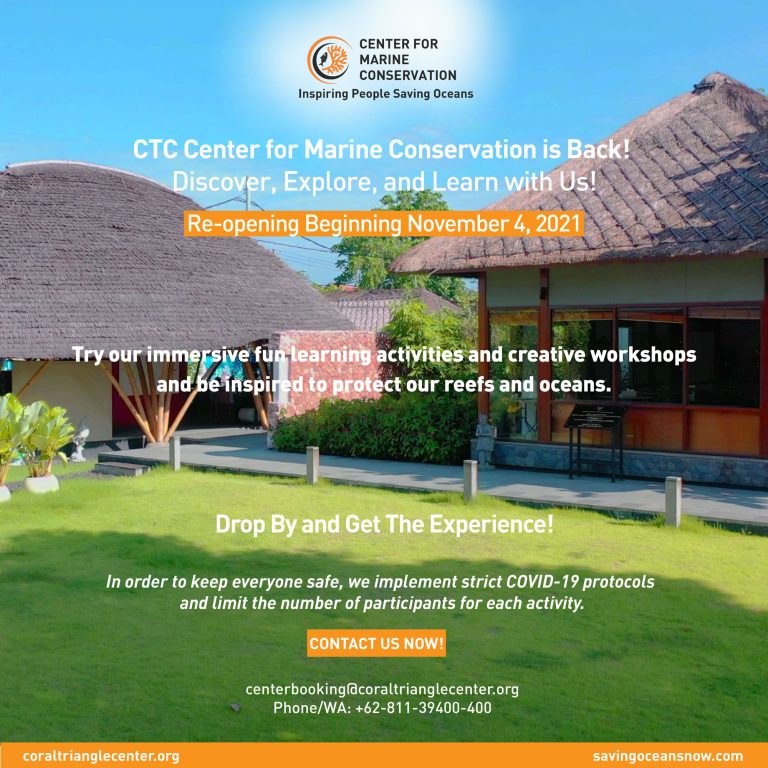 CTC’s Center for Marine Conservation is Back!