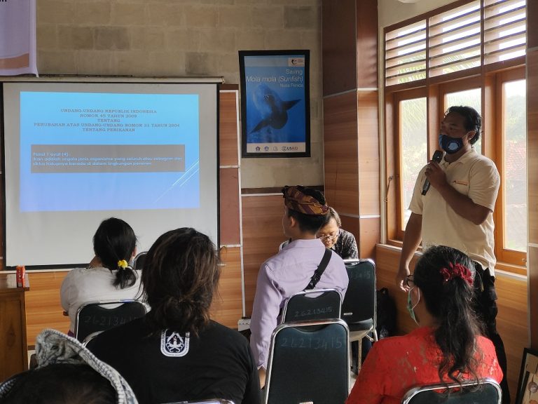 Community Awareness Campaign for Endangered, Threatened and Protected Marine Animals in the Nusa Penida MPA