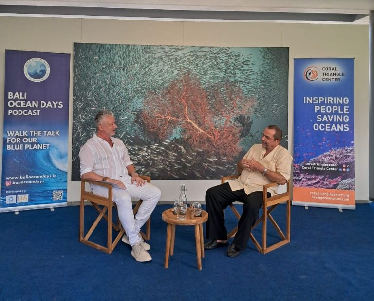 CTC Hosts Bali Ocean Days Podcast