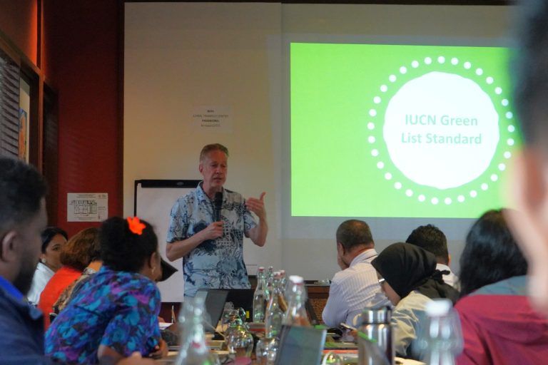 Building Regional Expertise for the IUCN Green List in the Coral Triangle